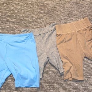 Forever 21 biker short bundle
